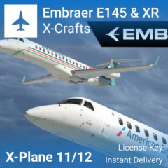 ✈️ Embraer E145 & E145XR by X-Crafts | X-Plane 11/12