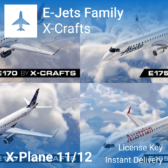 ✈️ E-Jets Family by X-Crafts | X-Plane 11/12