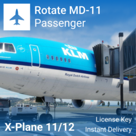 ✈️ Rotate MD-11 Passenger | X-Plane 11/12