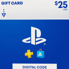 🎮PLAYSTATION NETWORK PSN - 25$ USD ✅(USA)