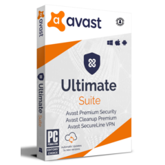 Avast Ultimate 10 устройств 2 год