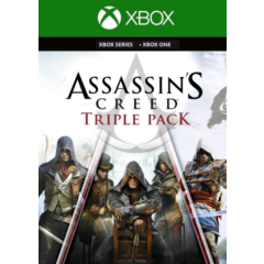 ✅ASSASSIN’S CREED TRIPLE PACK🎮 | XBOX ONE/X/S🔑