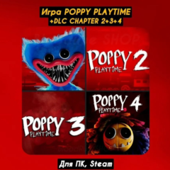 🔴Poppy Playtime Chapter 1+2+3+4 +ПОЛНАЯ КОЛЛЕКЦИЯ