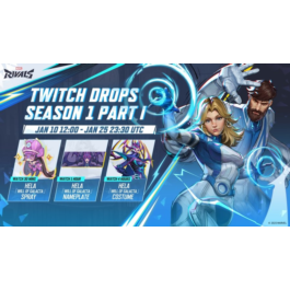 Marvel Rivals⭐Hela Costume⭐Twitch Drops 3 items