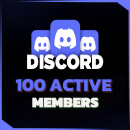 🚀 Discord Server – 100 🟢 Online Members