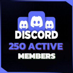 🚀 Сервер Discord – 250 🟢 Онлайн-участников