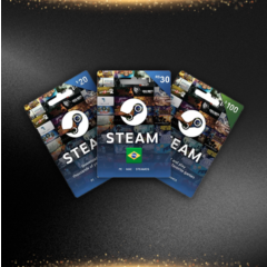 🟦⭐Пополнение баланса ☑️ Бразилия R$⚡STEAM • 💳 0%