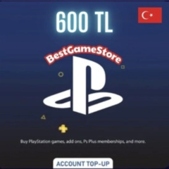 💎600 TRY (TL) PSN balance in Turkey💎