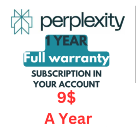 1 Year PERPLEXITY AI PRO on MAIL+Fast+No Password Need.