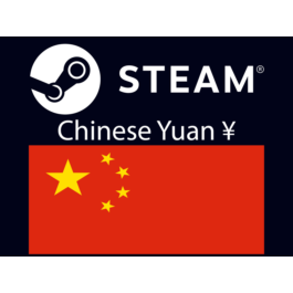 🚀 Steam CN¥ China Yuan Gift Card ⚡I Wallet Code 🇨🇳