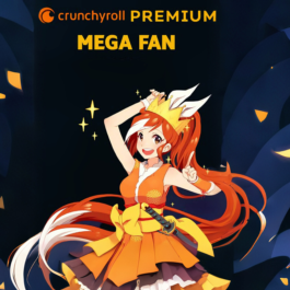 Crunchyroll Mega Fan 1/12 Month ✅GLOBAL TO YOUR ACCOUNT