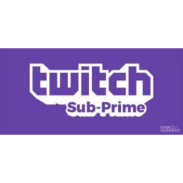 TWITCH PRIME SUB 🌟 ANY AMOUNT 💸 CHEAP 🔥 1 CHANNEL 🎮