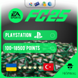 🤑 EA Sports FC 25 POINTS ⚽️ PSN 🎮 TR🇹🇷|UA🇺🇦