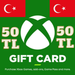 🔻Xbox⚡Подарочная карта ⚡50 TL (ТУРЦИЯ)🇹🇷