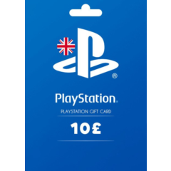 PlayStation Network Card PSN 10 GBP