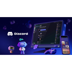 1 месяц Discord Nitro только для новых/возвращающихся п