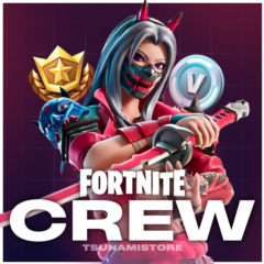 FORTNITE CREW / ОТРЯД / ВСЕ БП + 1000 V-BUCKS - 1 МЕСЯЦ