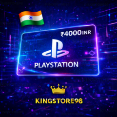 💎🔰Playstation Network 4000 INR Gift Card💳0%💎