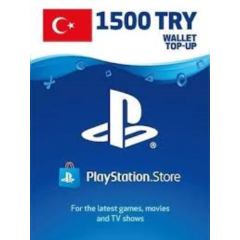 PSN Gift Card Turkey 1500 TL – Auto Delivery