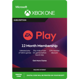 Ea Play 12 months (Xbox One, Series X|S) Global