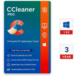 CCleaner Professional 3 Year 1 Device  Global Key