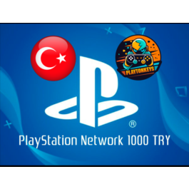 PSN Card Top Up 1000 TRY Türkiye No Commission!🔑