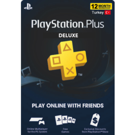 🔷PSN TURKEY⭕SUBSCRIPTION⭕DELUXE🎄PSN WALLET