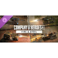 🔥Company of Heroes 3: Fire & Steel🔥STEAM GIFT DLC