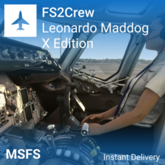 🛫 FS2Crew: Leonardo Maddog X Edition | MSFS 2020/2024