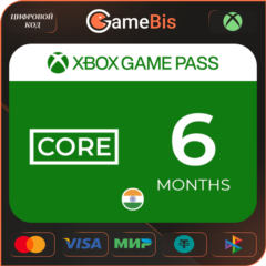 🟢 XBOX GAME PASS CORE (6 Месяцев) Ключ 🔑