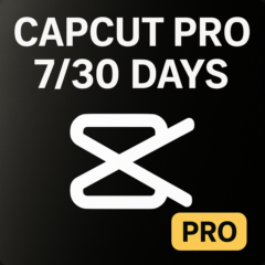 🔥Capcut Pro Личный аккаунт ДОСТАВКА 7/30 /183 ДНЕЙ ✅