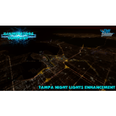 🌦️ Tampa Night Enhanced | MSFS