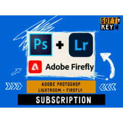 Adobe Photoshop + Lightroom + FireFly 1 / 3 месяца