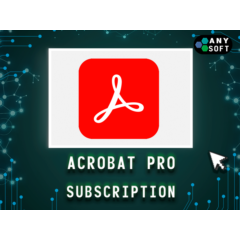 Adobe Acrobat Reader Pro 1/3 месяцa