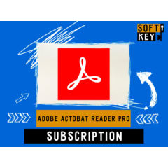 Adobe Actobat Reader Pro 1 / 3 месяцa