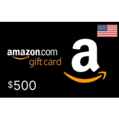 Подарочная карта Amazon на 500 долларов