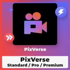 🤖⚡PIXVERSE AI STANDARD/PRO/PREMIUM🔥ПОДПИСКА 🔵⭐️
