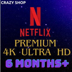 Netflix Premium 4K UHD | 6 МЕСЯЦЕВ+ |  ПРОДЛЕНИЕ