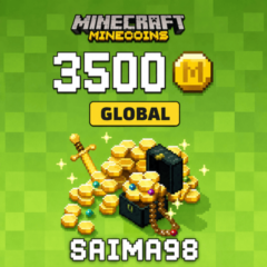 Minecraft MineSoins Pack 3500 ПОДАРОЧНАЯ КАРТА Глобальна
