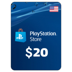 💎Подарочная PSN карта PlayStation Network 20$🎮(USA)💎
