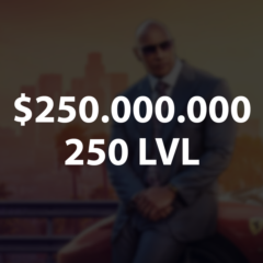Деньги $250.000.000 | 250 LVL | Unlocks