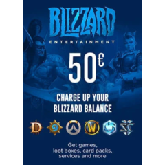 Battle.net 50 EUR Подарочная Карта Blizzard