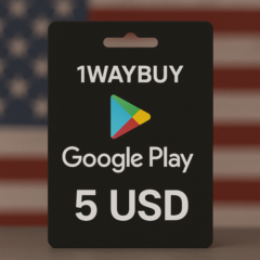 США🪁ГУГЛ ПЛЕЙ 5 USD🪁Подарочная карта код оплаты
