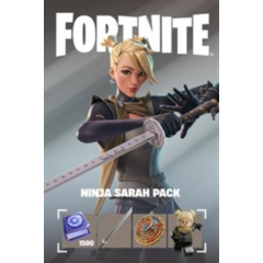 💎 FORTNITE: набор Ниндзя Сары + 1500 VB XBOX КЛЮЧ 💎