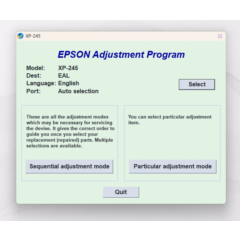 Сброс AdjProg-XP245 XP247 XP342 XP343 XP345 XP442 XP445