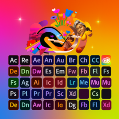 Adobe Creative Cloud | всемирный ключ | 1/3/12 месяцев