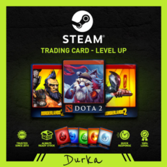 10 наборов коллекционных карточек Steam +1000 XP
