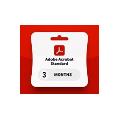 Adobe Acrobat Standard - Key - 3 Months Global