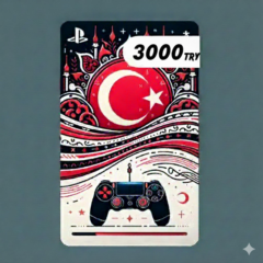 PSN Gift Card Turkey 3000 TL Instant Auto Delivery