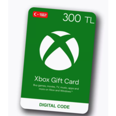 ✅ Xbox Live Подарочная карта 300 TRY (Турция) 🇹🇷